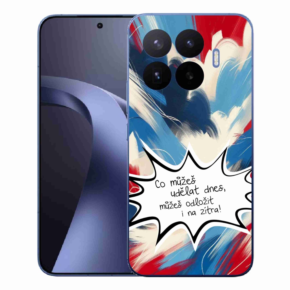 Gélový kryt mmCase na Xiaomi 17T Pro - vtipný text 9 biele pozadie