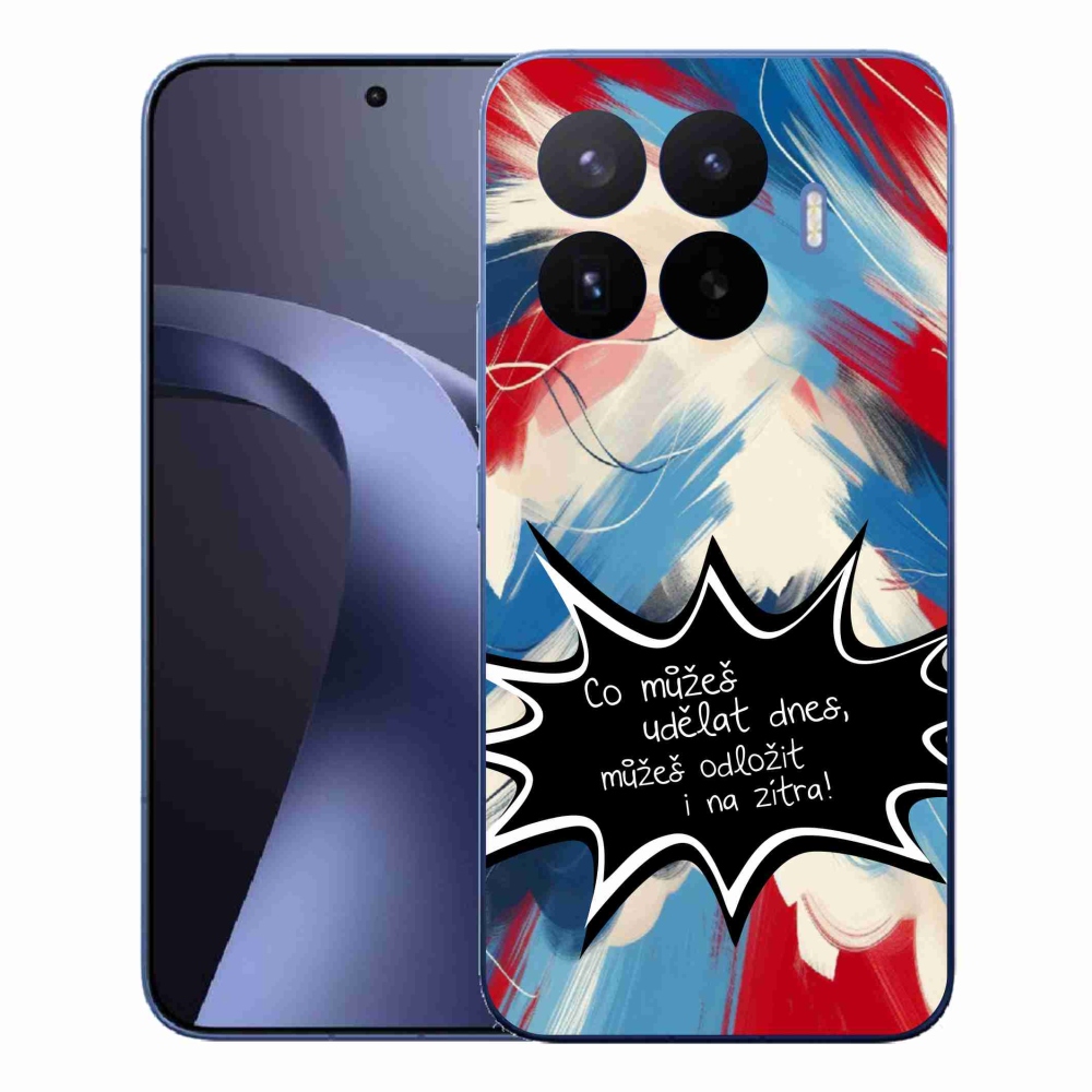 Gélový kryt mmCase na Xiaomi 17T Pro - vtipný text 9 čierne pozadie