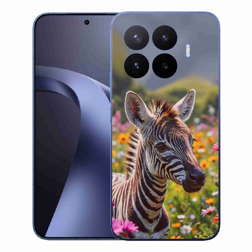 Gélový kryt mmCase na Xiaomi 17T Pro - zebra na lúke