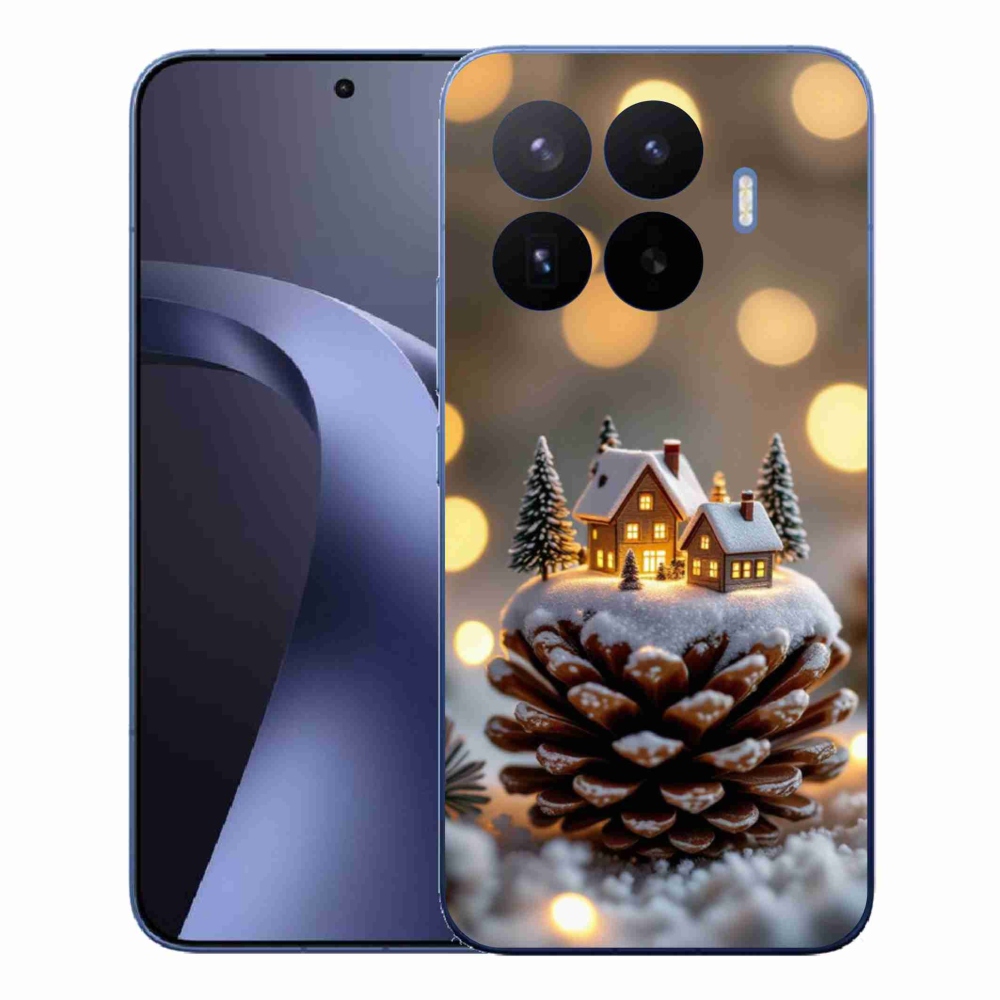 Gélový kryt mmCase na Xiaomi 17T Pro - zimná dedinka