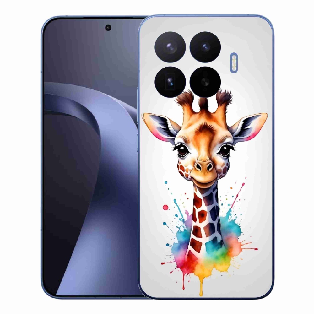 Gélový kryt mmCase na Xiaomi 17T Pro - žirafa 1