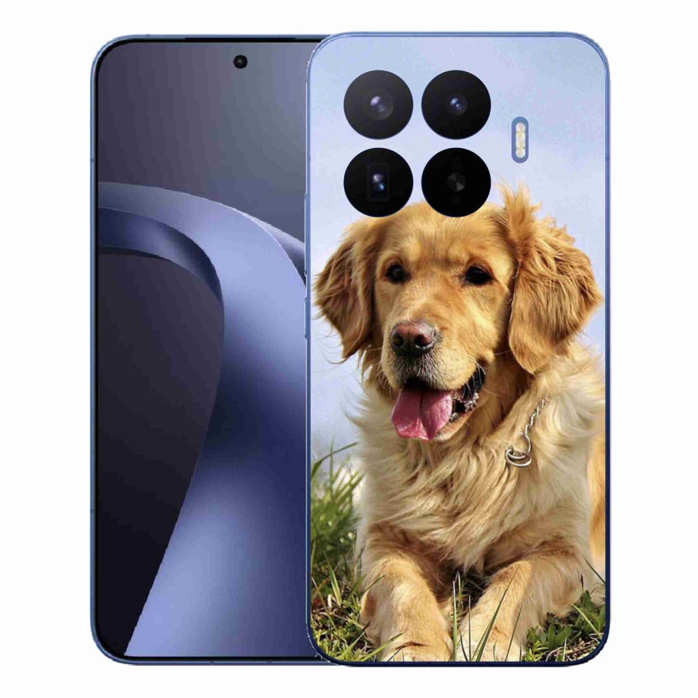 Gélový kryt mmCase na Xiaomi 17T Pro - zlatý retriever