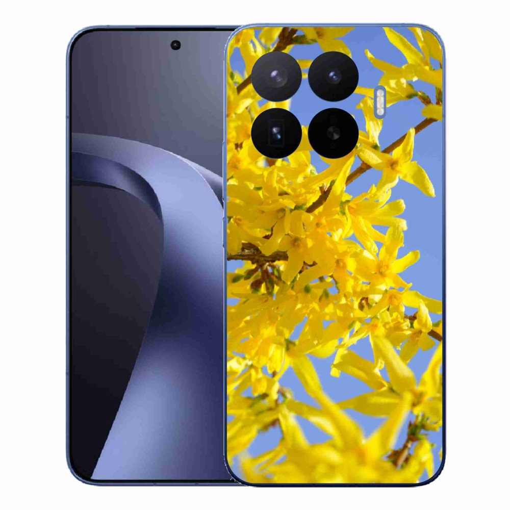Gélový kryt mmCase na Xiaomi 17T Pro - žlté kvety