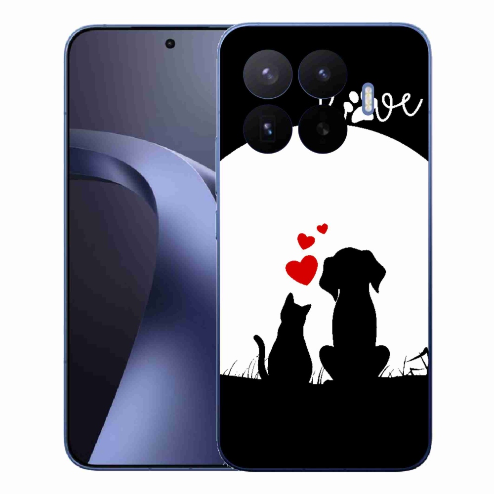 Gélový kryt mmCase na Xiaomi 17T Pro - zvieracia láska