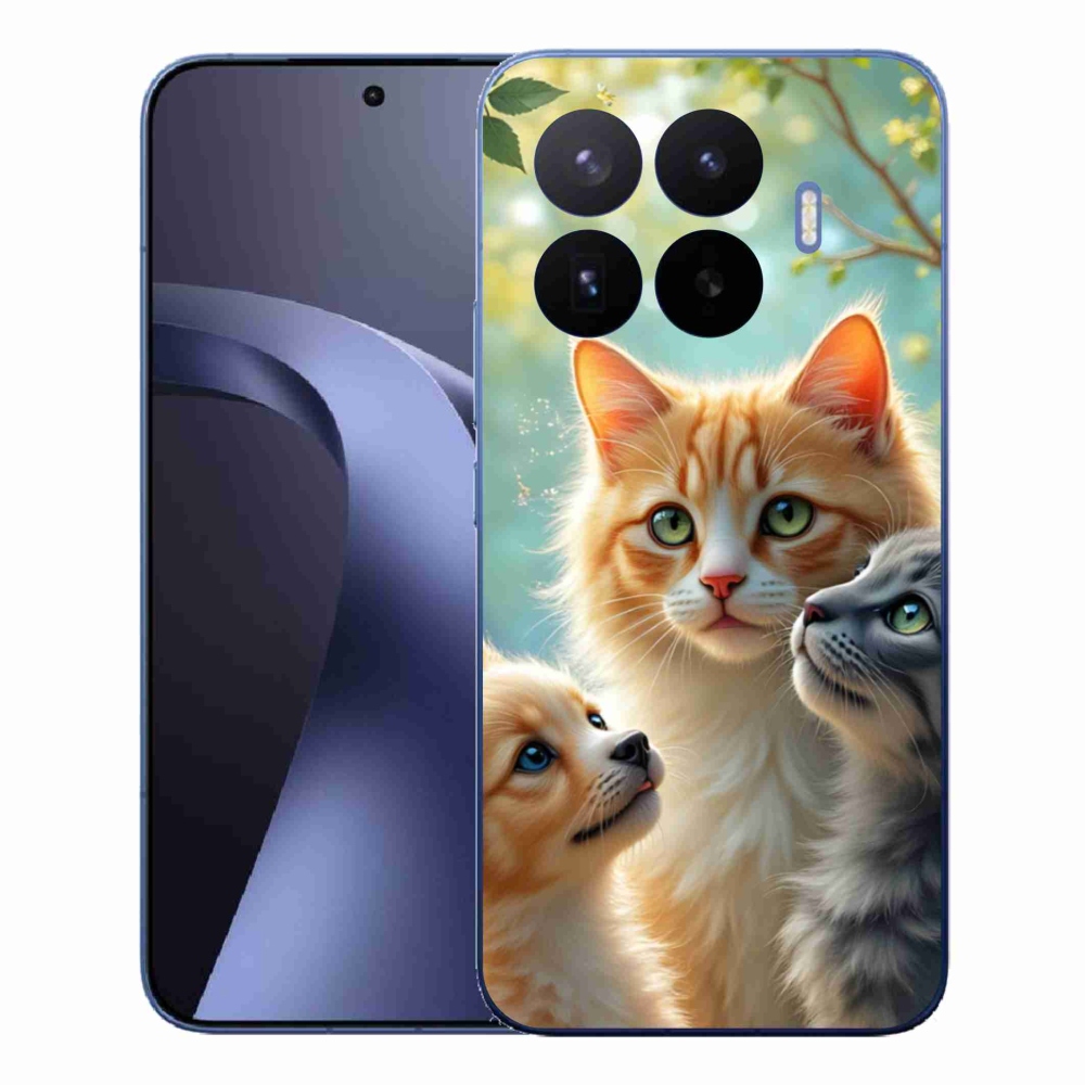 Gélový kryt mmCase na Xiaomi 17T Pro - zvieracie priateľstvo 2