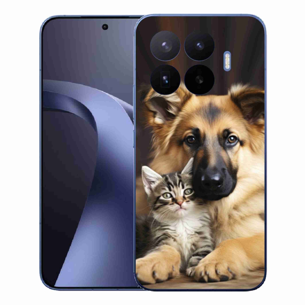 Gélový kryt mmCase na Xiaomi 17T Pro - zvieracie priateľstvo