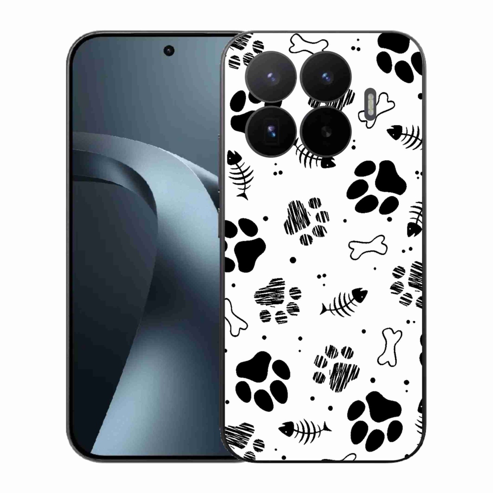 Gélový kryt mmCase na Xiaomi 17T - psie labky 1
