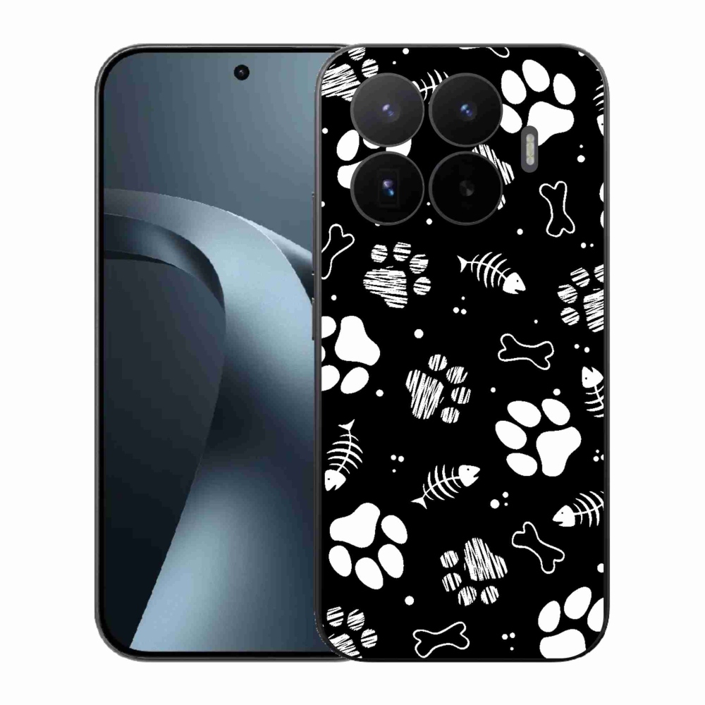Gélový kryt mmCase na Xiaomi 17T - psie labky