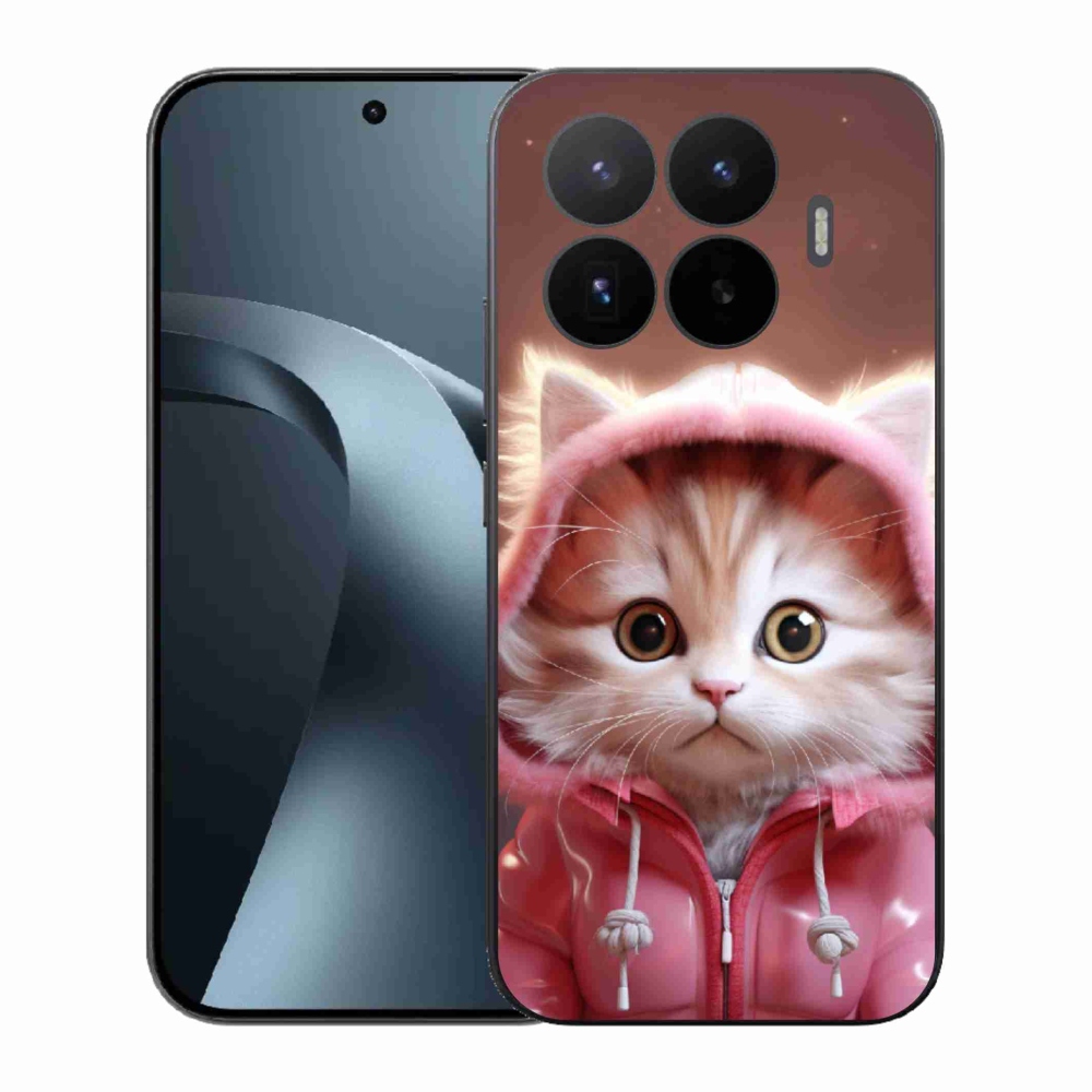 Gélový kryt mmCase na Xiaomi 17T - roztomilé mačiatko 3