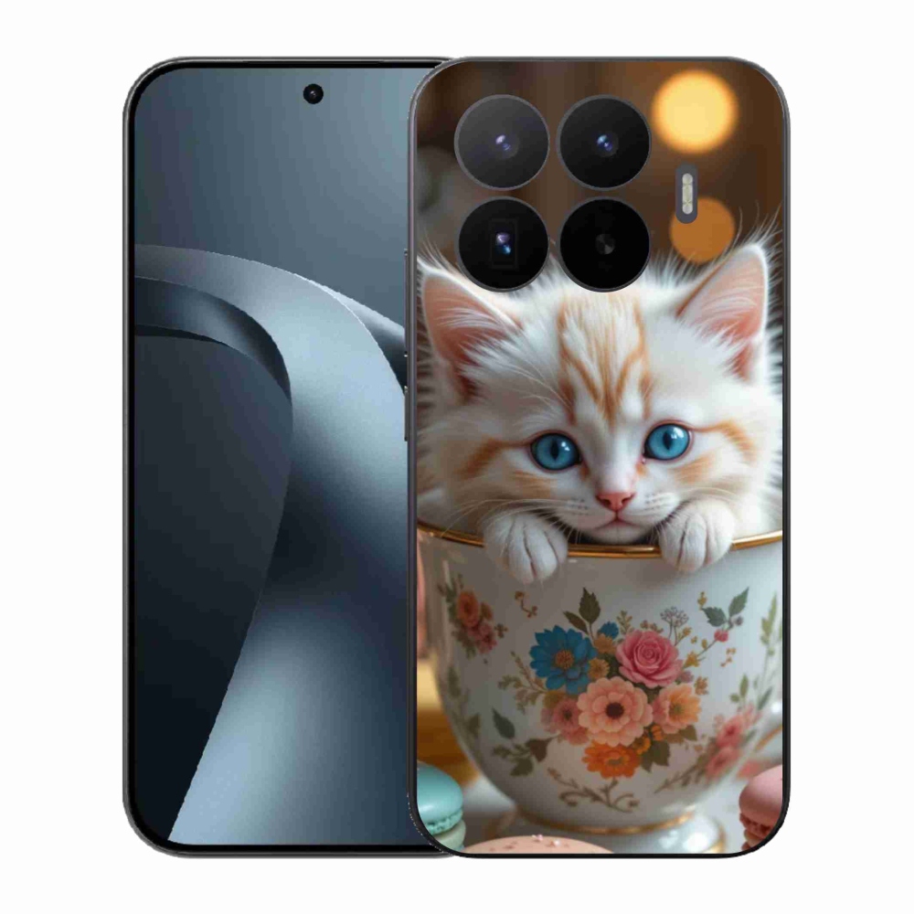 Gélový kryt mmCase na Xiaomi 17T - roztomilé mačiatko 6