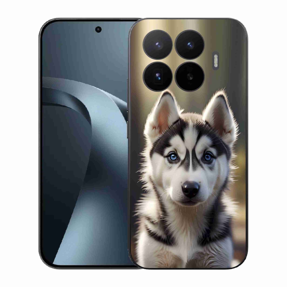 Gélový kryt mmCase na Xiaomi 17T - roztomilý sibírsky husky