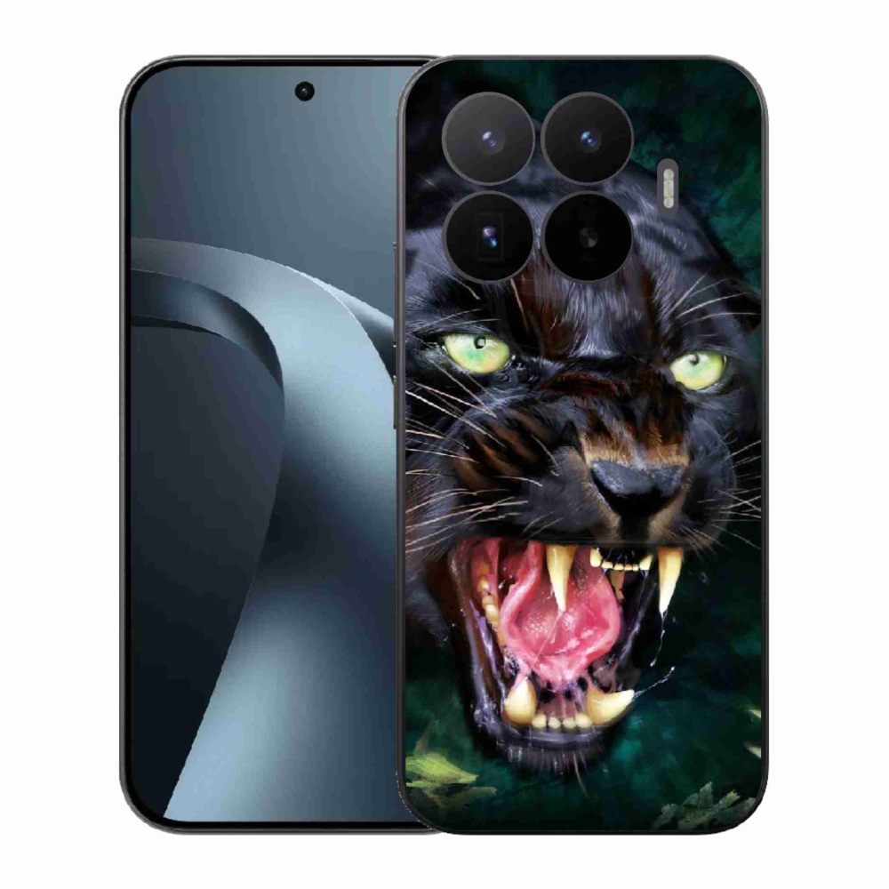 Gélový kryt mmCase na Xiaomi 17T - rozzúrený čierny panter