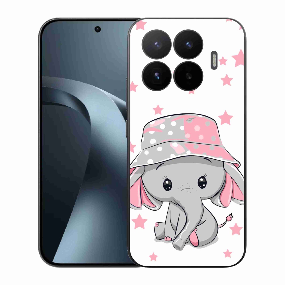 Gélový kryt mmCase na Xiaomi 17T - ružový slon