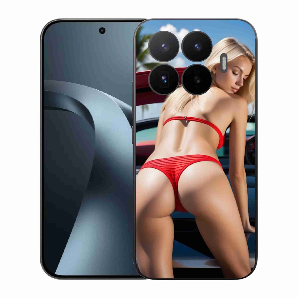 Gélový kryt mmCase na Xiaomi 17T - sexi žena 2
