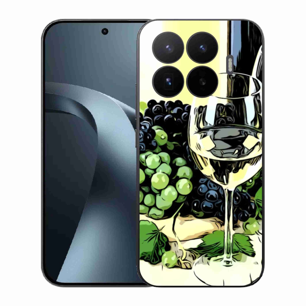 Gélový kryt mmCase na Xiaomi 17T - pohár vína