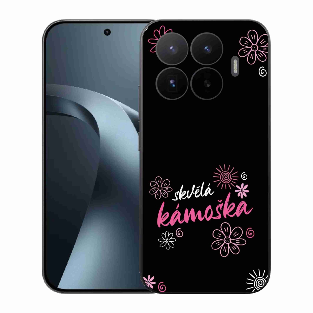 Gélový kryt mmCase na Xiaomi 17T - skvelá kamoška čierne pozadie
