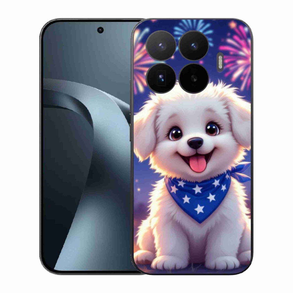 Gélový kryt mmCase na Xiaomi 17T - slávnostné šteňa