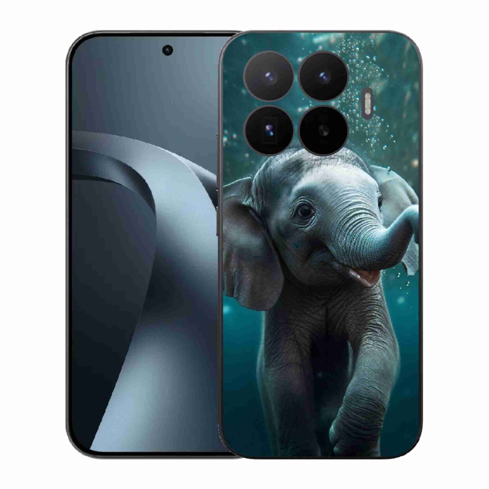 Gélový kryt mmCase na Xiaomi 17T - sloník pod vodou