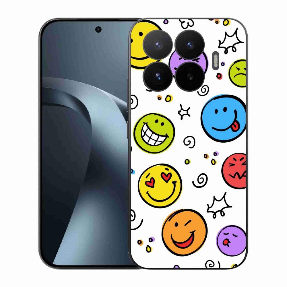Gélový kryt mmCase na Xiaomi 17T - smajlíci