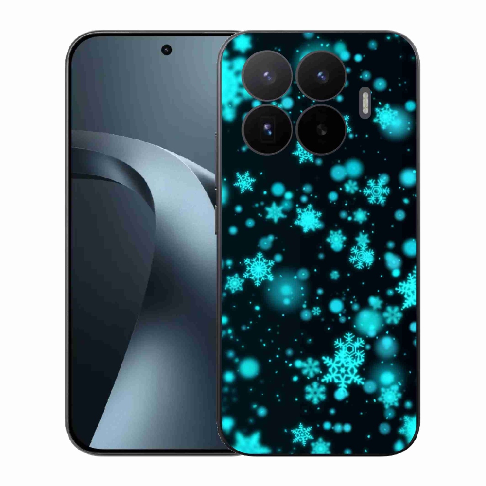 Gélový kryt mmCase na Xiaomi 17T - snehové vločky 1