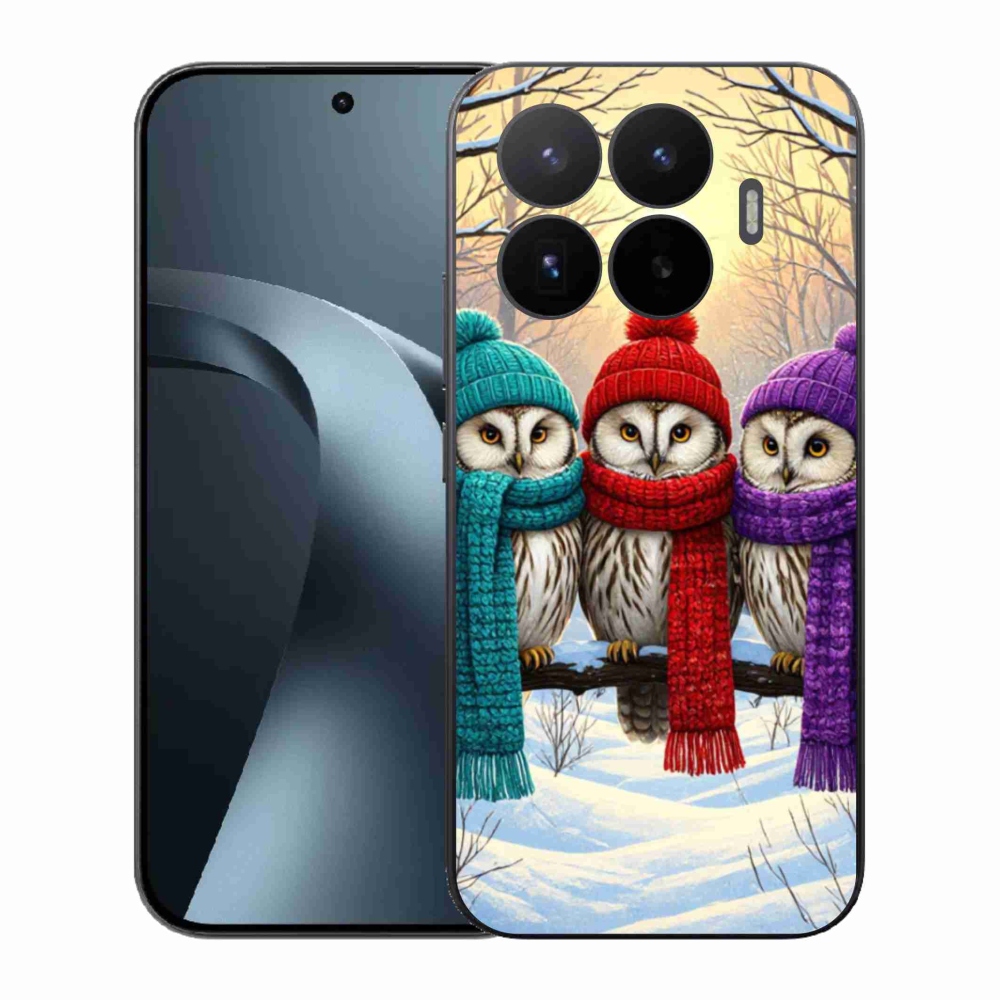 Gélový kryt mmCase na Xiaomi 17T - soví priatelia