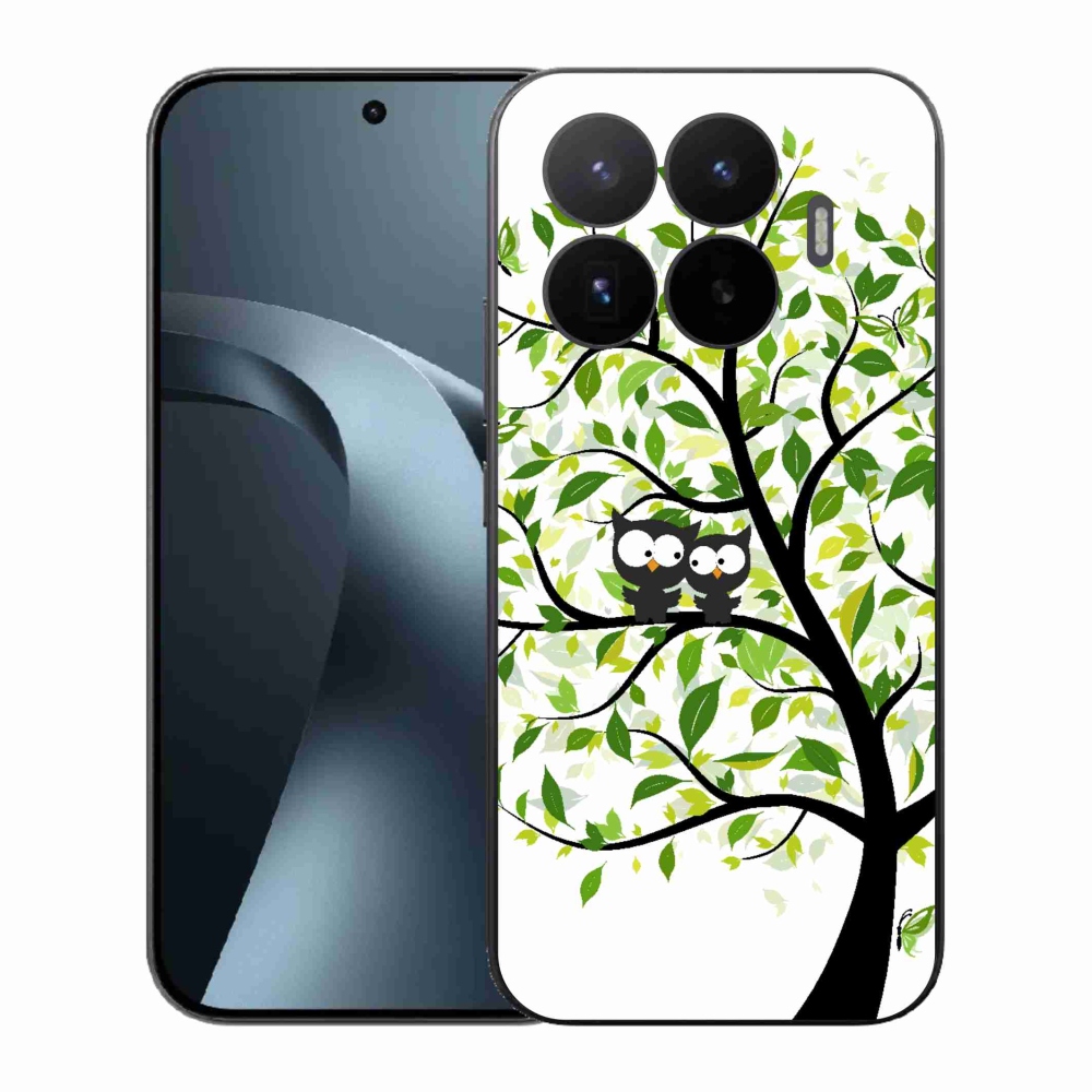Gélový kryt mmCase na Xiaomi 17T - malej sovy na strome
