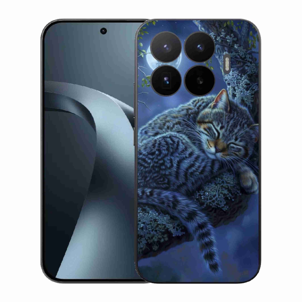 Gélový kryt mmCase na Xiaomi 17T - spiaca mačka