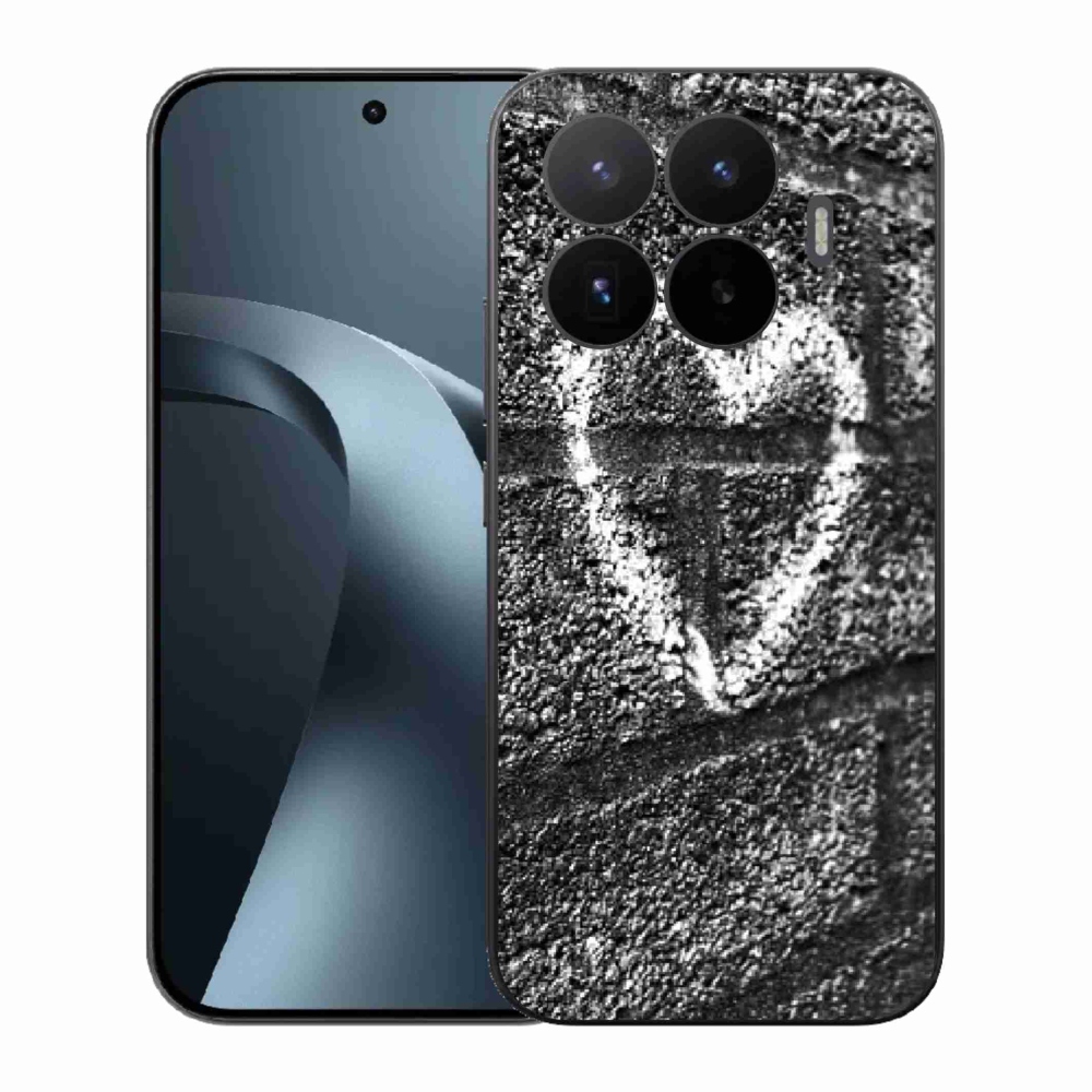 Gélový kryt mmCase na Xiaomi 17T - srdce na stene