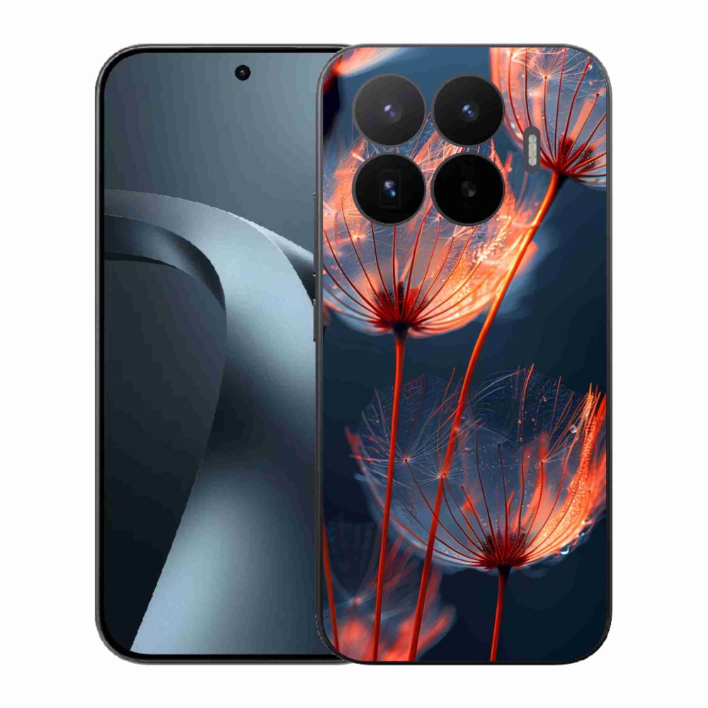 Gélový kryt mmCase na Xiaomi 17T - svetielkujúce páperie