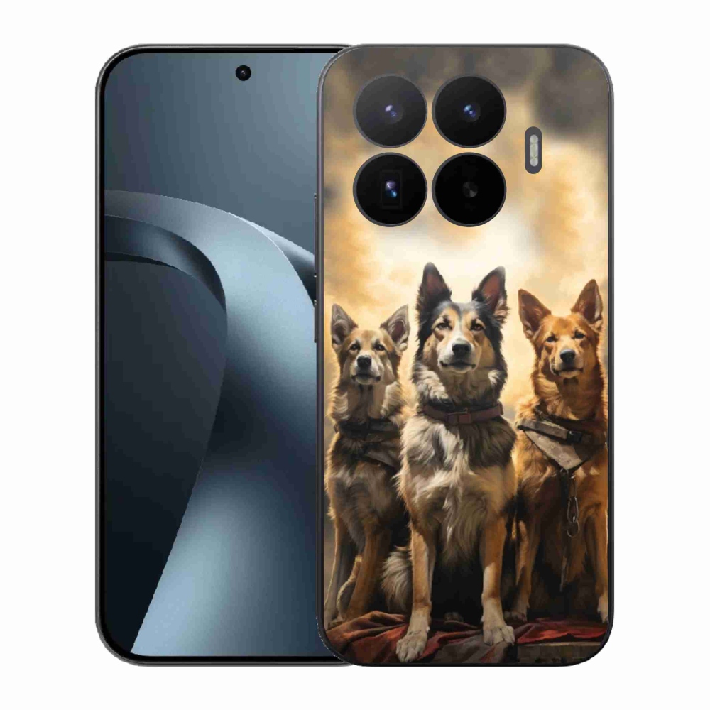 Gélový kryt mmCase na Xiaomi 17T - tri psy