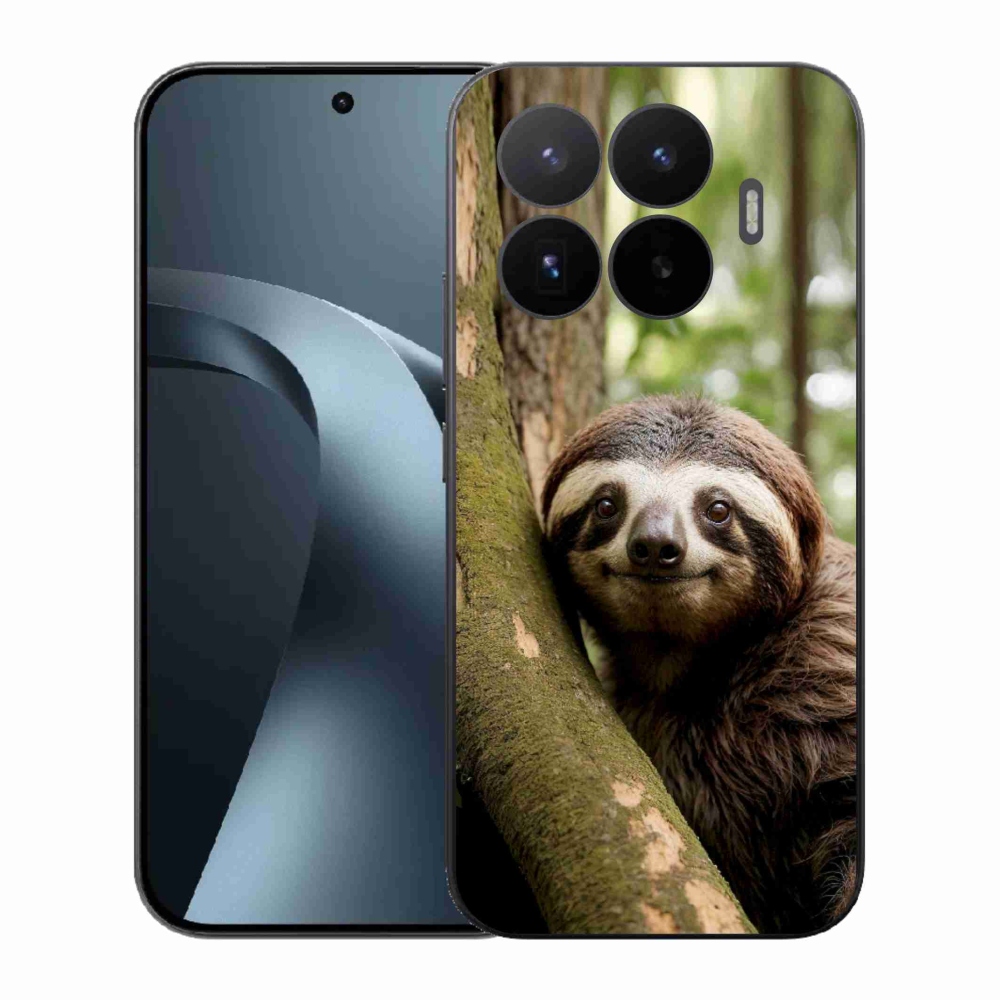 Gélový kryt mmCase na Xiaomi 17T - usmievavý leňochod