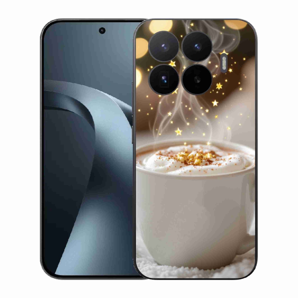 Gélový kryt mmCase na Xiaomi 17T - vianočný horúci nápoj