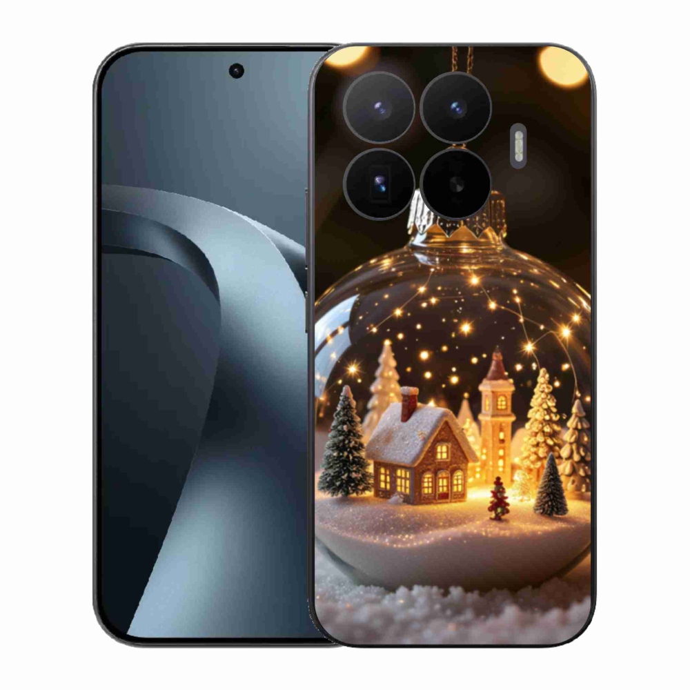 Gélový kryt mmCase na Xiaomi 17T - vianočné gule 3