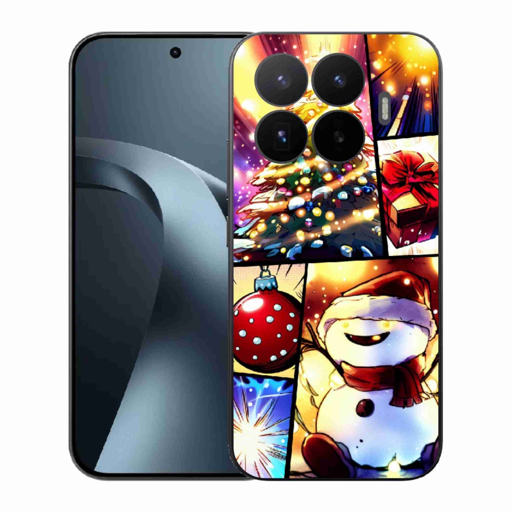 Gélový kryt mmCase na Xiaomi 17T - vianočné motívy 1