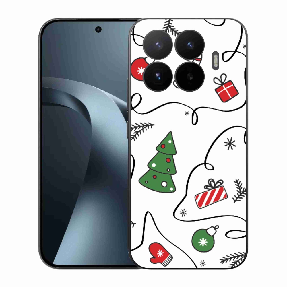 Gélový kryt mmCase na Xiaomi 17T - vianočné motívy