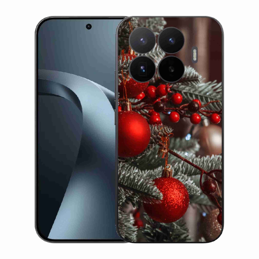 Gélový kryt mmCase na Xiaomi 17T - vianočné ozdoby 2
