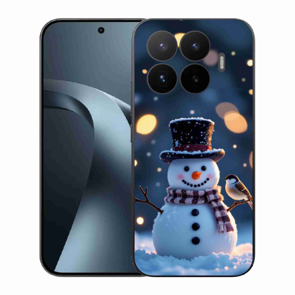 Gélový kryt mmCase na Xiaomi 17T - vianočný snehuliak