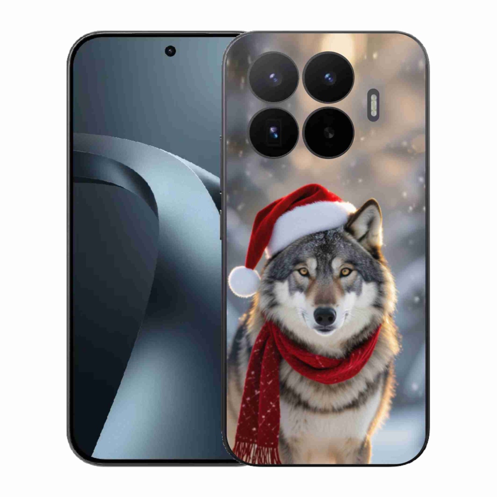 Gélový kryt mmCase na Xiaomi 17T - vianočný vlk