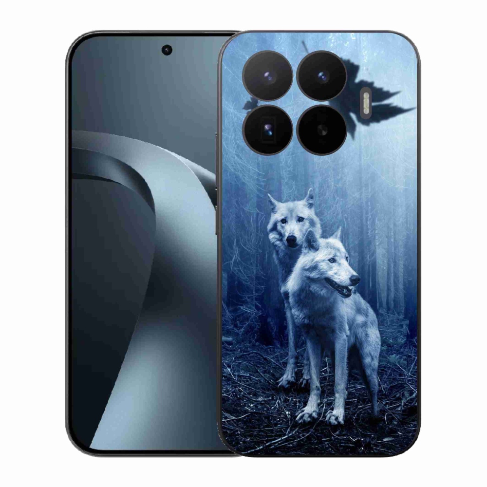 Gélový kryt mmCase na Xiaomi 17T - vlci v lese