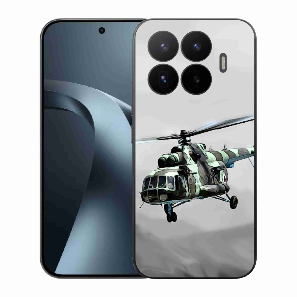 Gélový kryt mmCase na Xiaomi 17T - vojenský vrtuľník