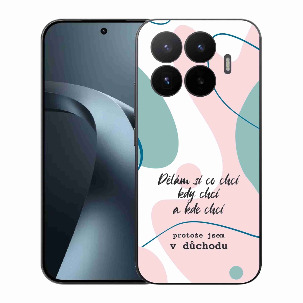 Gélový kryt mmCase na Xiaomi 17T - vtipný text 10 biele pozadie