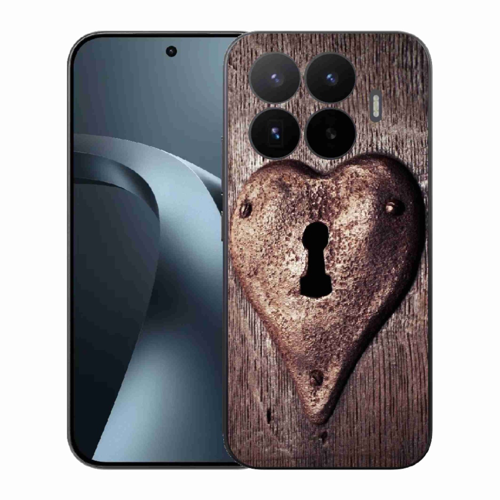Gélový kryt mmCase na Xiaomi 17T - zámok v tvare srdca