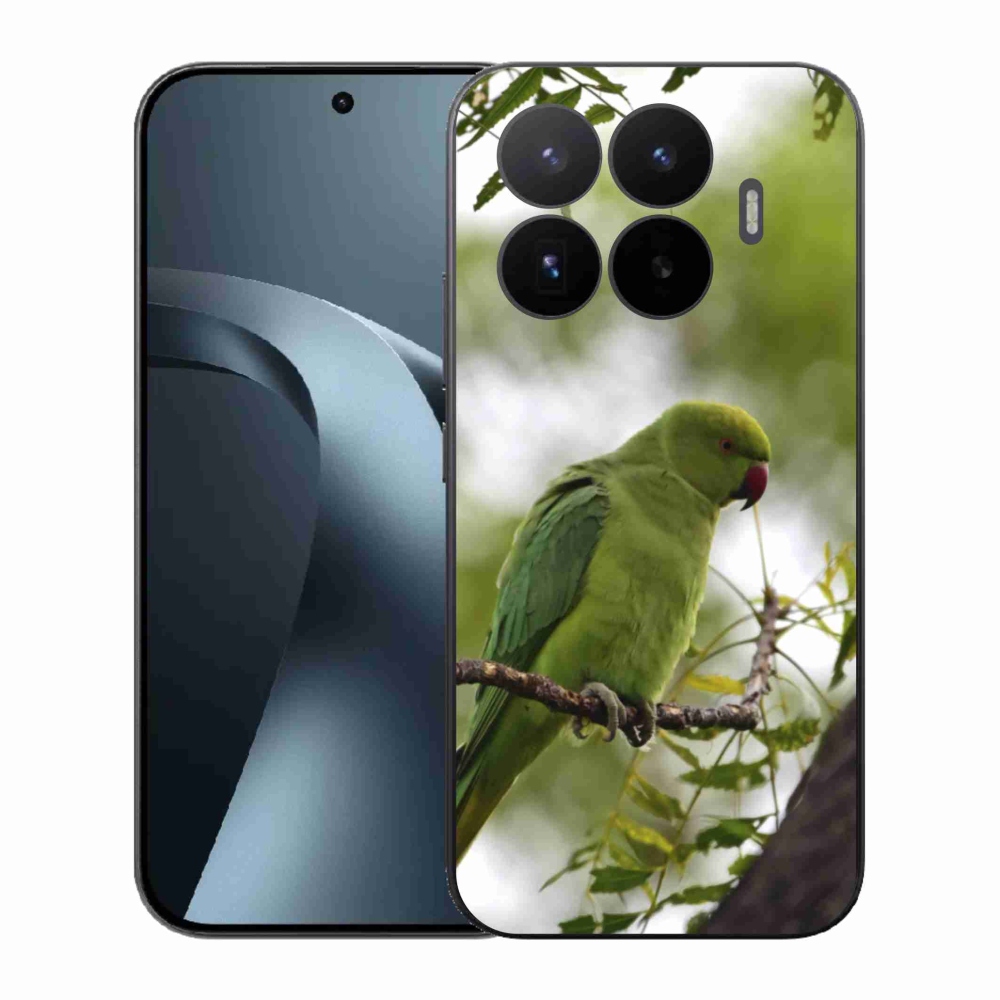 Gélový kryt mmCase na Xiaomi 17T - zelený papagáj