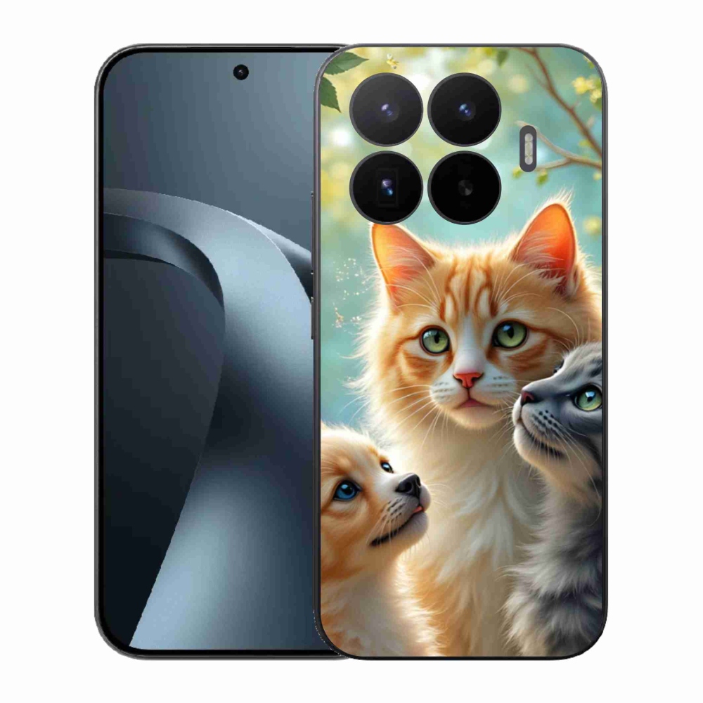 Gélový kryt mmCase na Xiaomi 17T - zvieracie priateľstvo 2