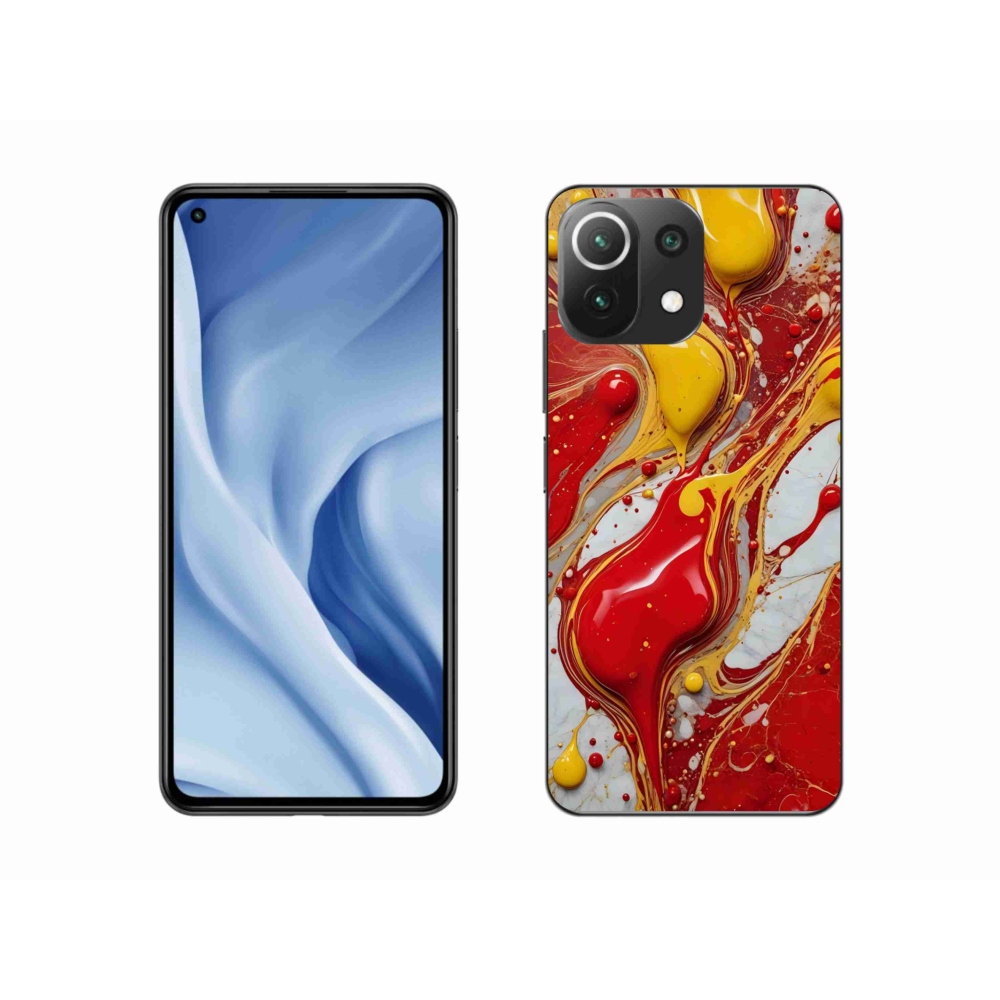 Gélový kryt mmCase na Xiaomi MI 11 Lite/5G - abstraktný motív 42