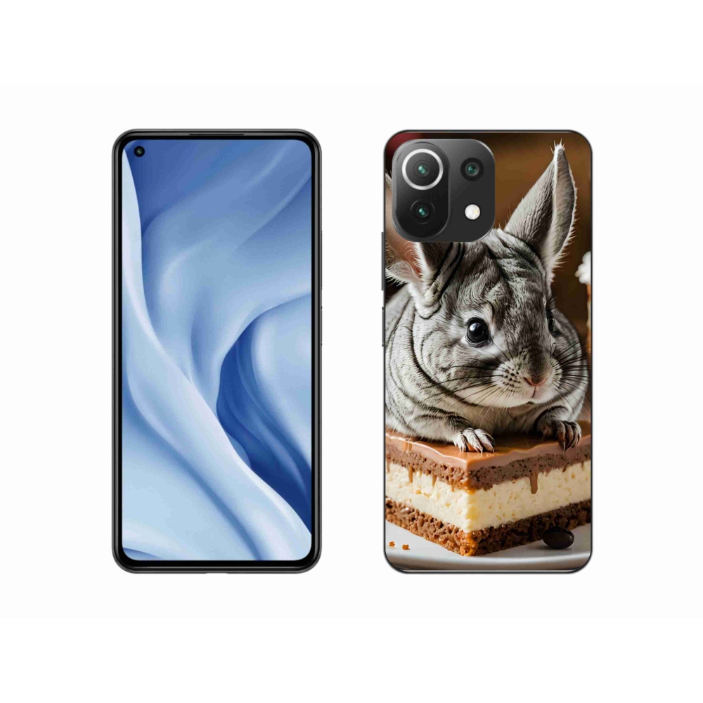 Gélový kryt mmCase na Xiaomi MI 11 Lite/5G - činčila