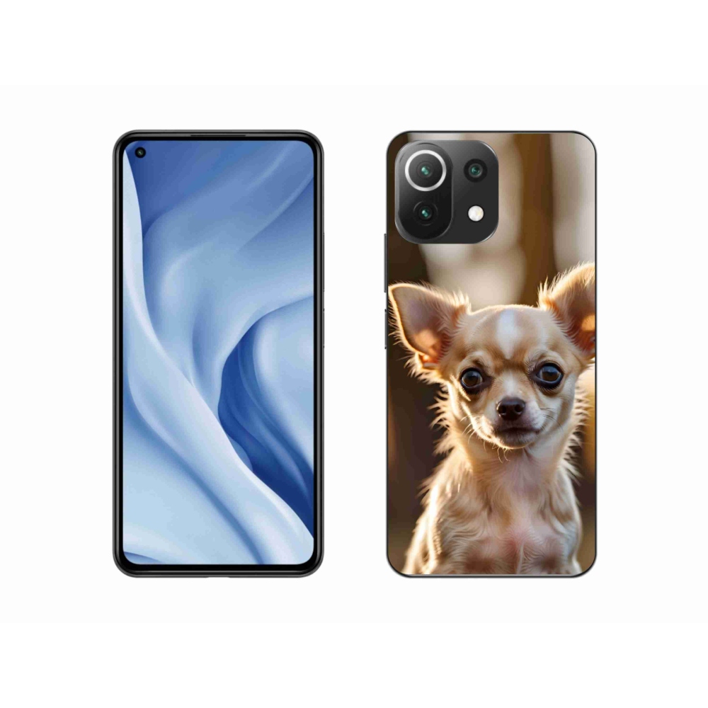 Gélový kryt mmCase na Xiaomi Mi 11 Lite /5G - čivava 6