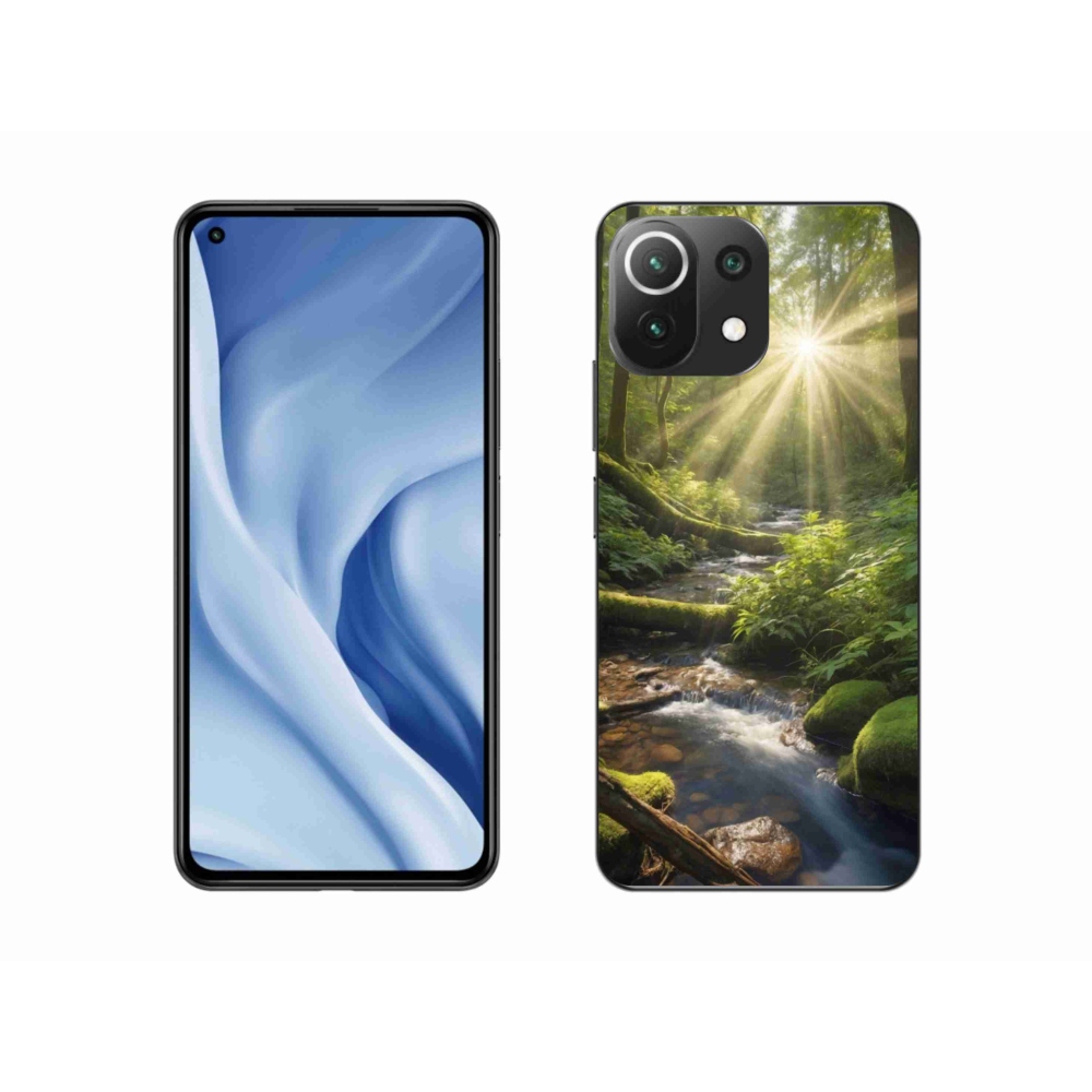 Gélový kryt mmCase na Xiaomi MI 11 Lite/5G - hlbina lesa