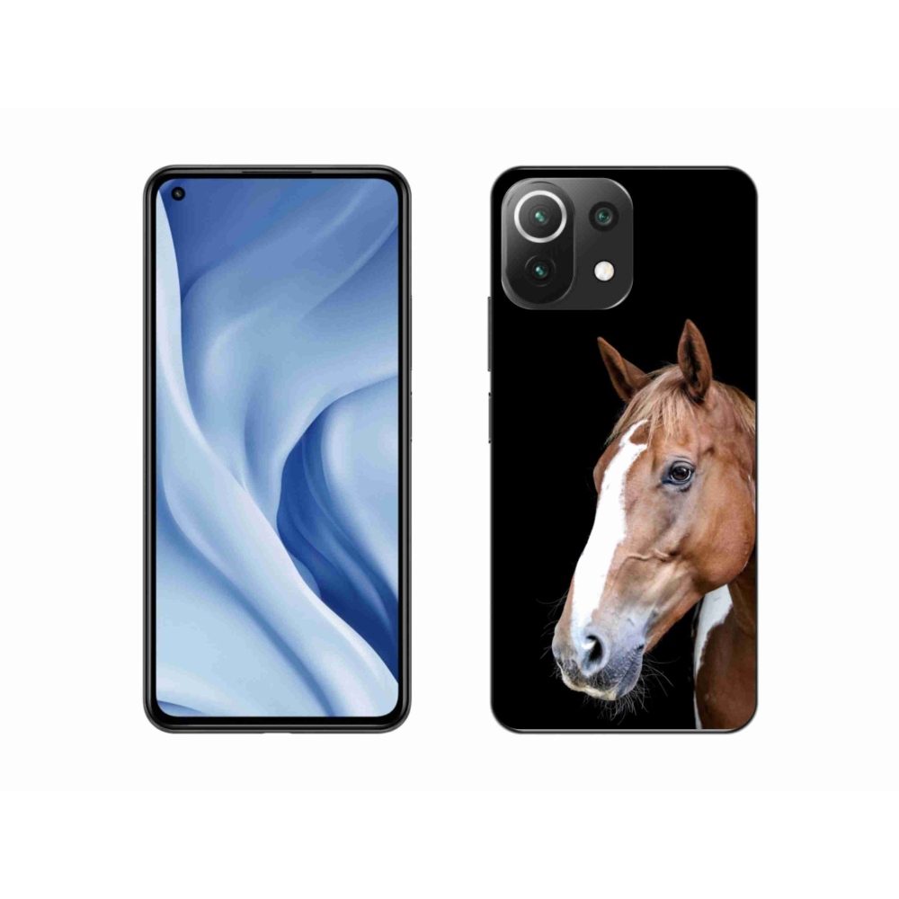 Gélový kryt mmCase na Xiaomi MI 11 Lite/5G - hnedý kôň 3