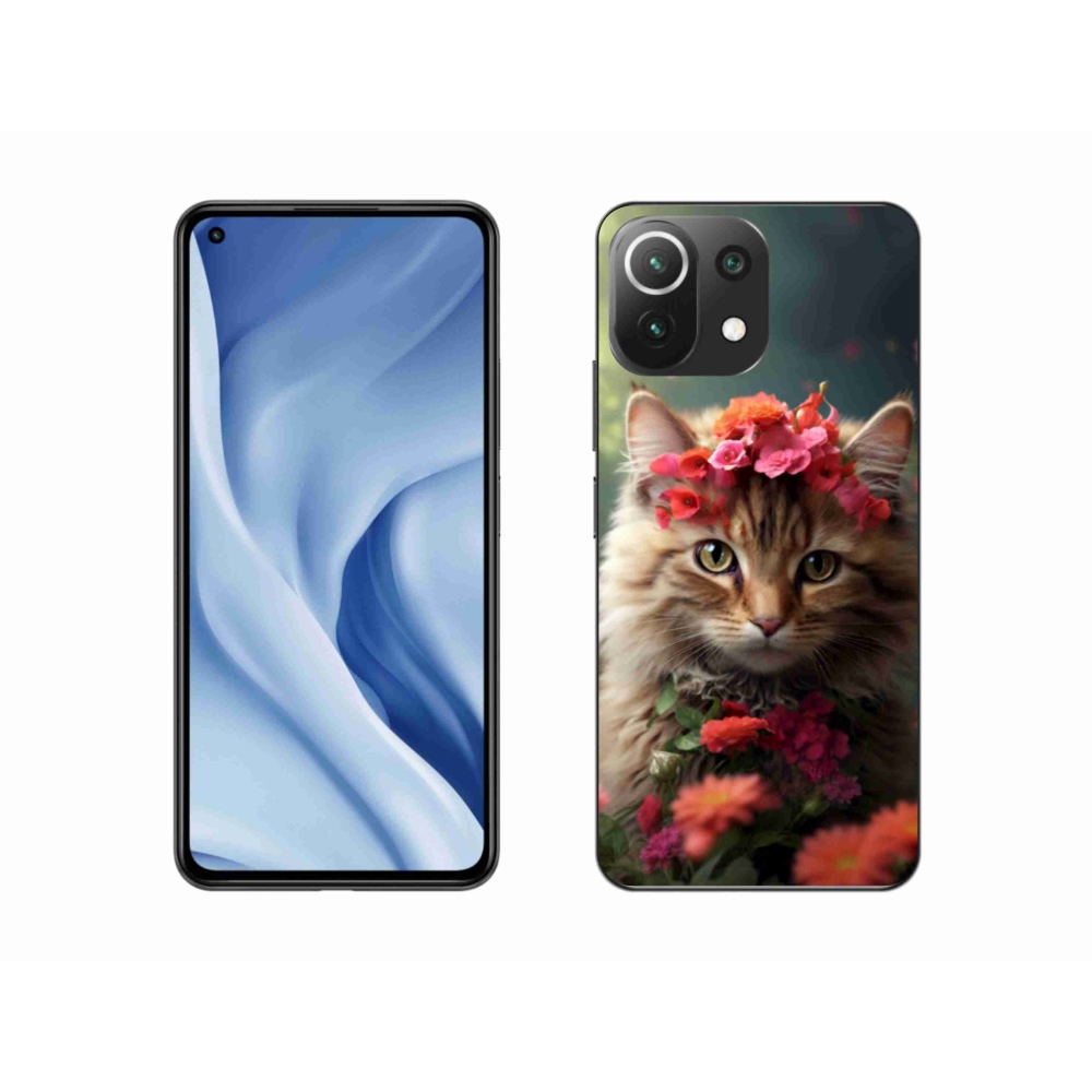 Gélový kryt mmCase na Xiaomi MI 11 Lite/5G - mačacia princezná